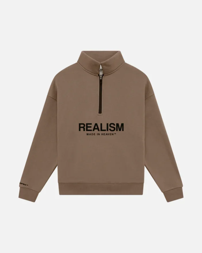 Realsim Realism Half Zip Jumper