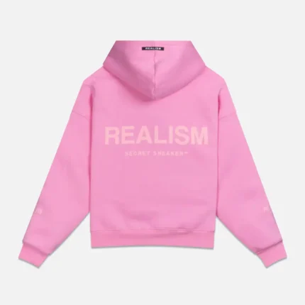 Realism Pink Hoodie