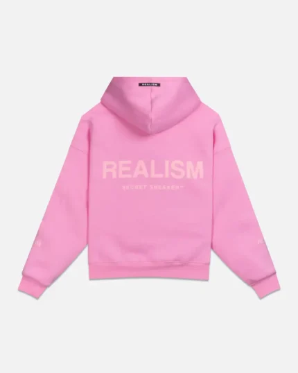 Realism Pink Hoodie