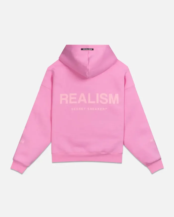Realism Pink Hoodie