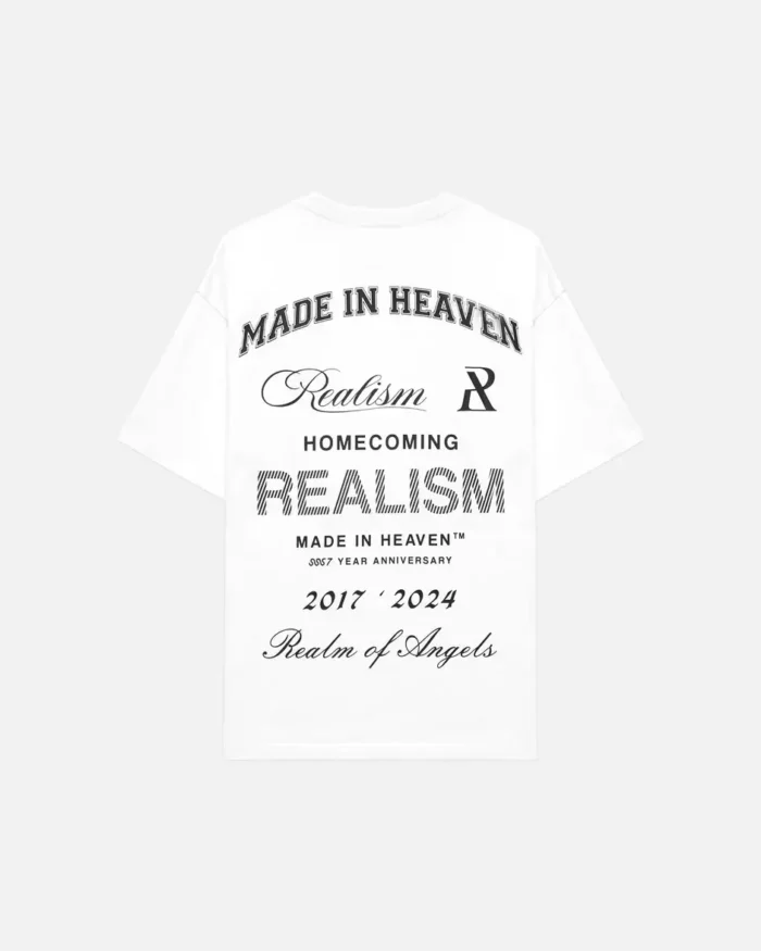 Realism Homecoming Tee White