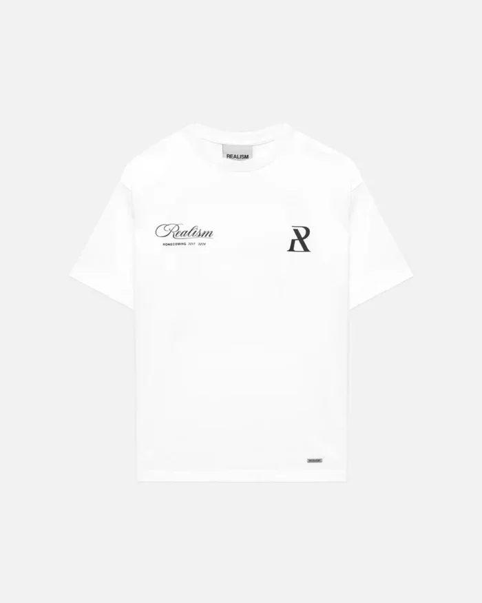 Realism Homecoming Tee White