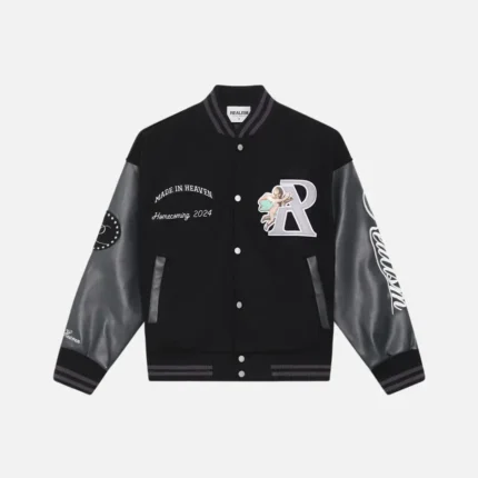 Realism Varsity Jacket Black