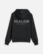 Realism Radiant Zip Black Hoodie