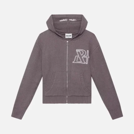 Realism Vivant Knit Zip Hoodie