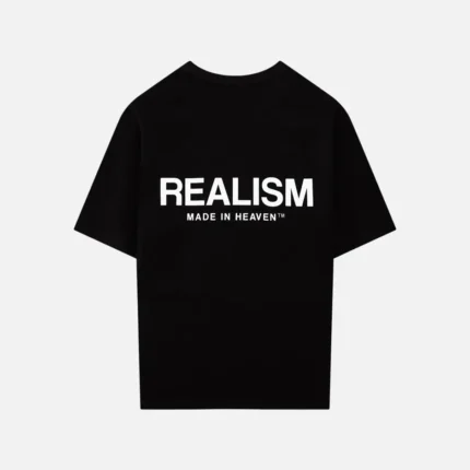 Realism Jet Black T-Shirt